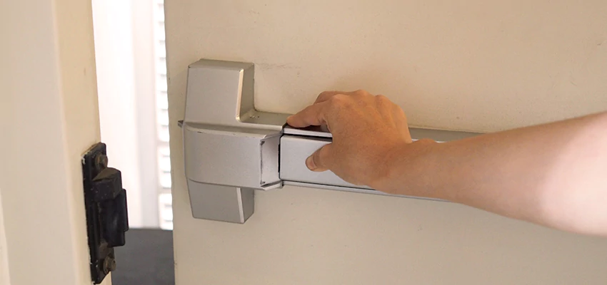 Roller Gate Panic Bar Installation in Desert Palms, California